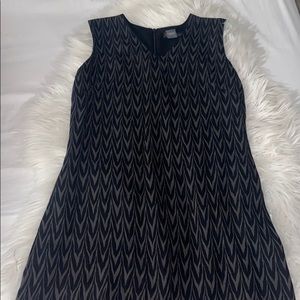 Banana republic Black and Tan patterned dress